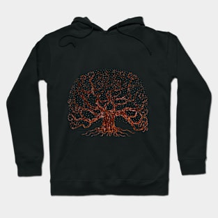 Yggdrasill - Tree of life - Starry Night Hoodie